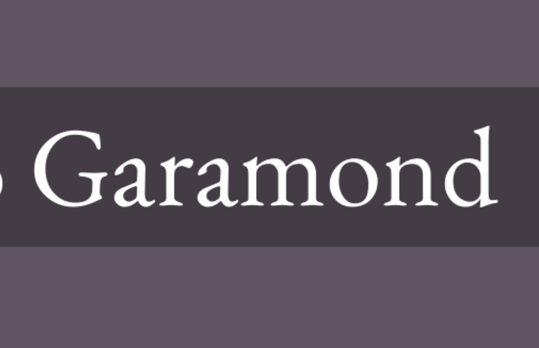 Mac Mini How To Download Garamond Font